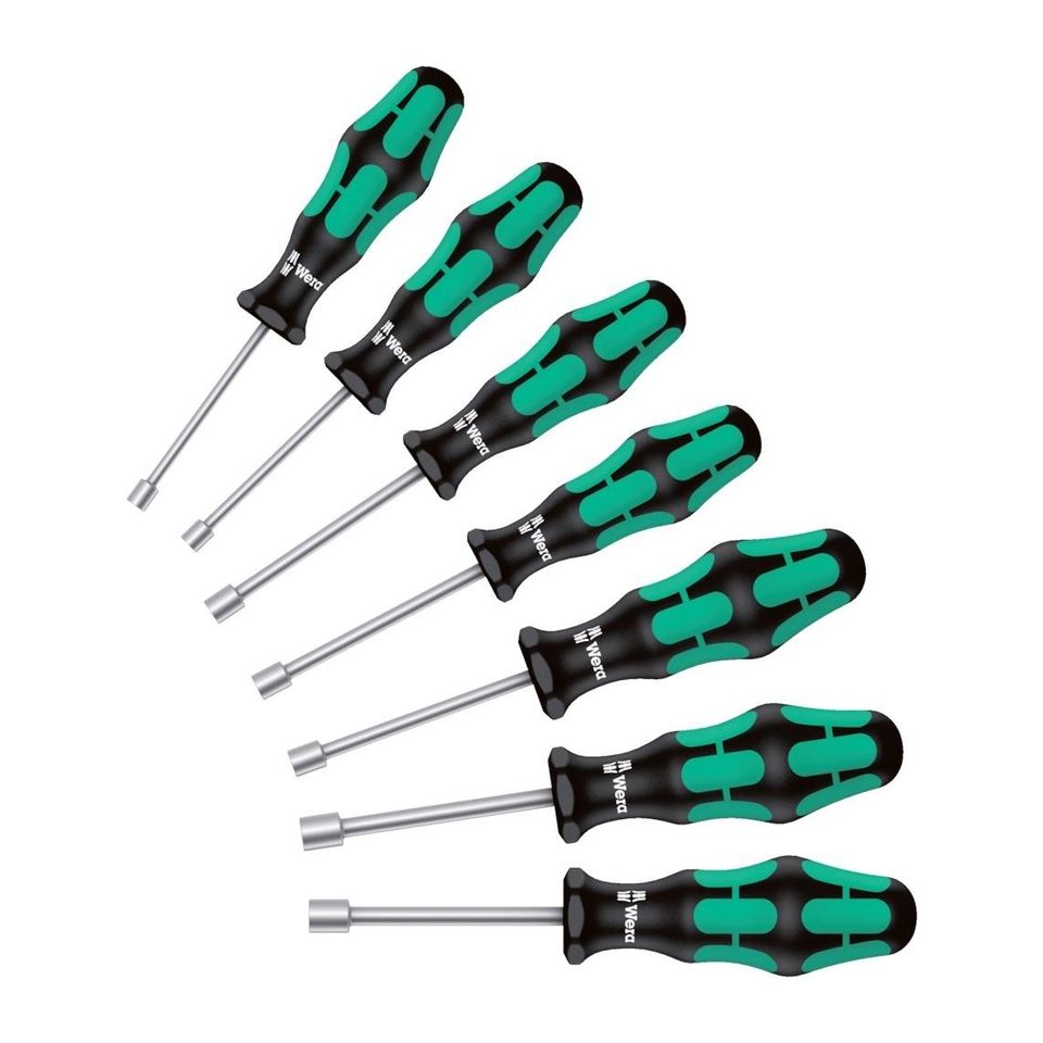 Steckschlüssel- Schraubendreher-Satz HOLO7-teilig 5-13mm Wera 