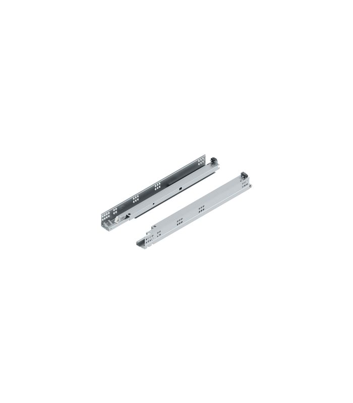 TANDEM plus TIP-ON Vollauszug, Führung, 30 kg, NL=480 mm, für Kupplung, links/rechts, verzinkt