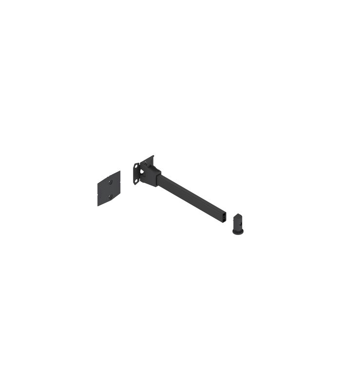 REVEGO duo, Türabstützung nach innen (Set), NL=350 mm, schwarz