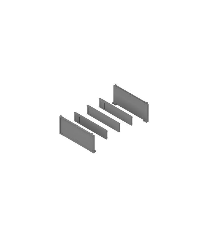 AMBIA-LINE Flaschenset, für MERIVOBOX, indiumgrau matt