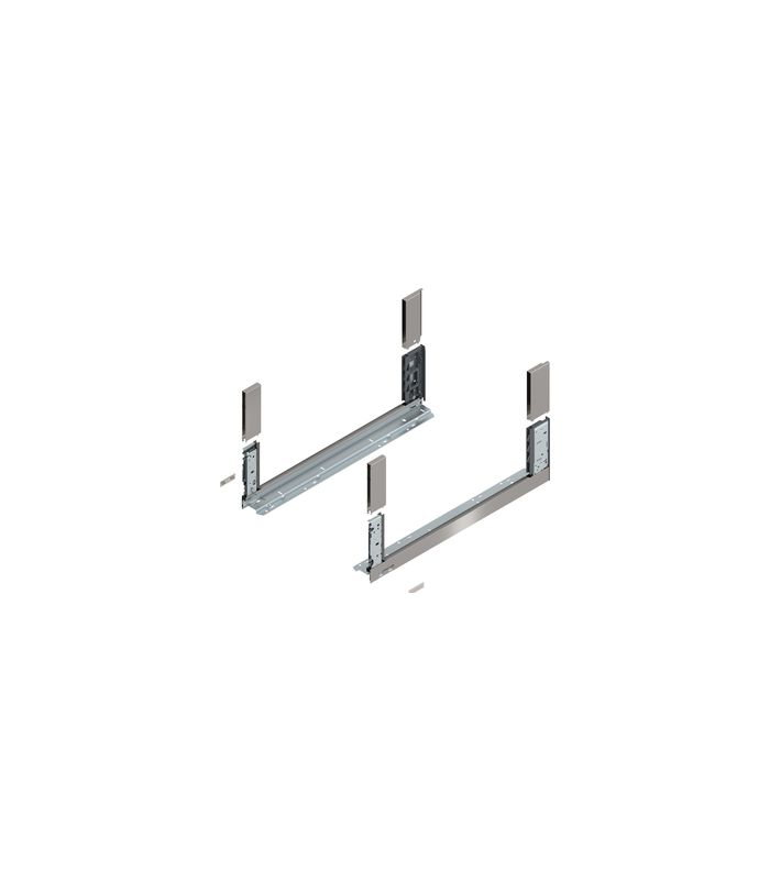 LEGRABOX Zarge, Höhe C (177 mm), NL=600 mm, links/rechts, für LEGRABOX free, inox-gebür.-lackiert