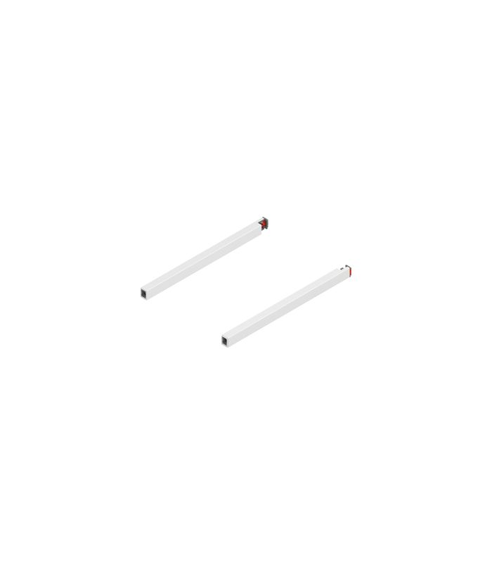 MERIVOBOX Längsreling, NL=300 mm, links/rechts, seidenweiss matt