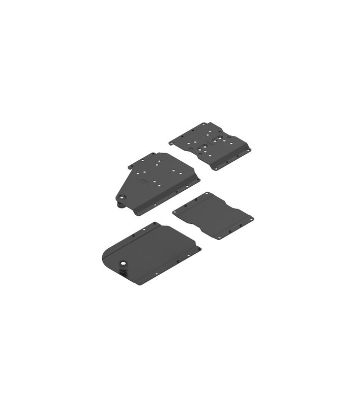 REVEGO duo Pocketverbinder-Set Pocketseitend.15-17 mm rechts schwarz