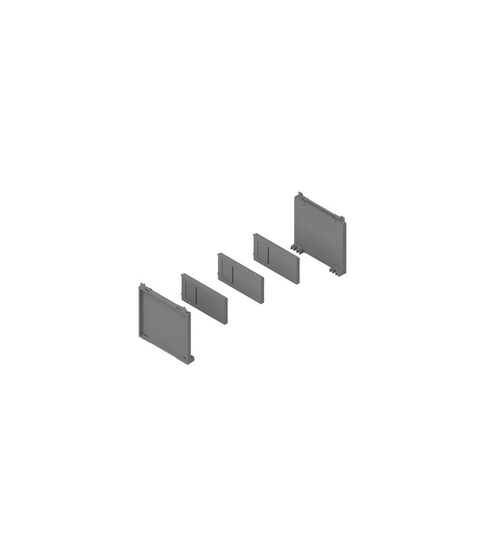 AMBIA-LINE Flaschenset, für MERIVOBOX, indiumgrau matt