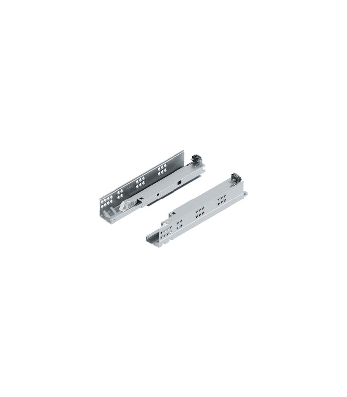 TANDEM plus TIP-ON Vollauszug, Führung, 30 kg, NL=270 mm, für Kupplung, links/rechts, verzinkt
