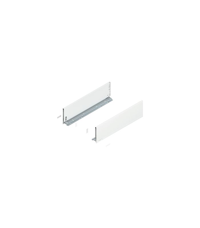 LEGRABOX Zarge, Höhe C (177 mm), NL=600 mm, links/rechts, für LEGRABOX pure, seidenweiss matt
