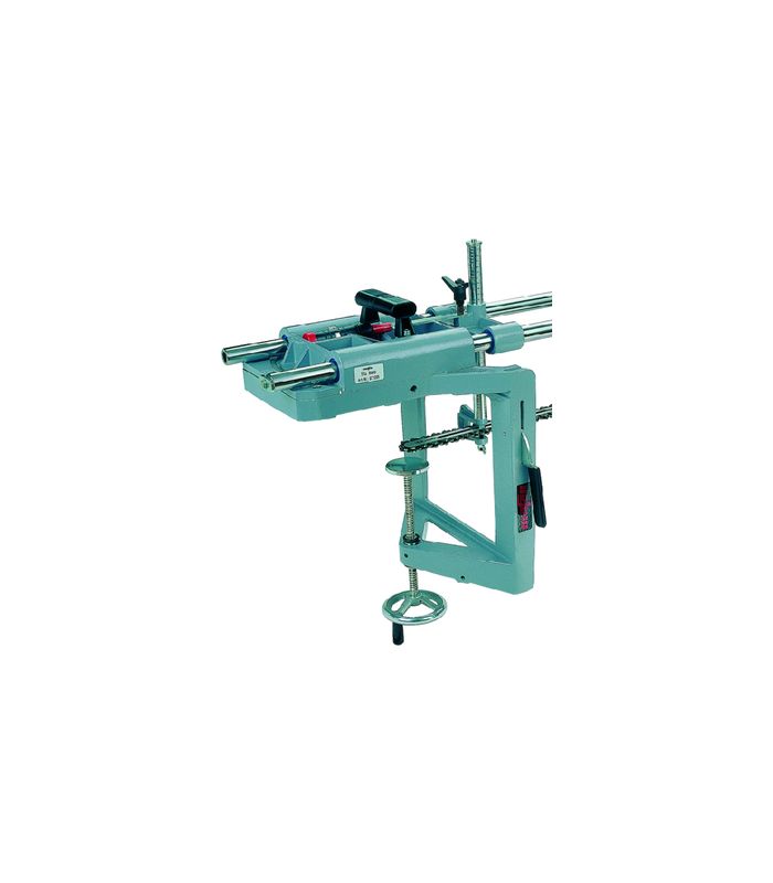 Spanneinrichtung maximale Spannbreite 300 mm (Abb. Spannvorrichtung an SG 400 montiert)