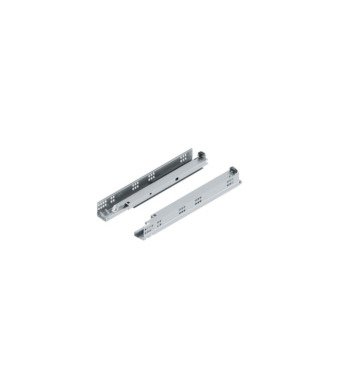 TANDEM plus TIP-ON Vollauszug, Führung, 30 kg, NL=400 mm, für Kupplung, links/rechts, verzinkt