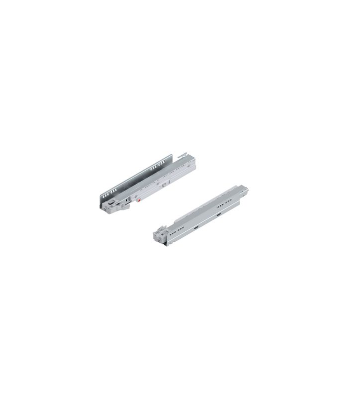 LEGRABOX Korpusschiene mit TIP-ON, Vollauszug, 40 kg, NL=350 mm, links/rechts, verzinkt
