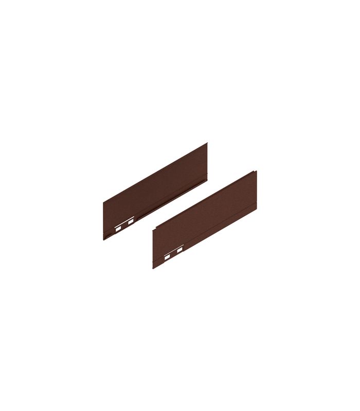 LEGRABOX Dekorelement, Höhe M (90.5 mm), NL=270 mm, links/rechts, noble rust