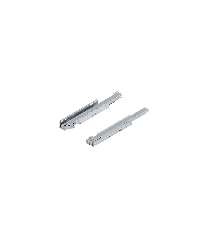 LEGRABOX Korpusschiene mit TIP-ON, Vollauszug, 40 kg, NL=450 mm, links/rechts, verzinkt