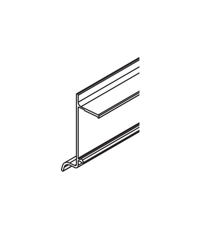 Frontino 20 Blende LM eloxiert L = 1184 mm