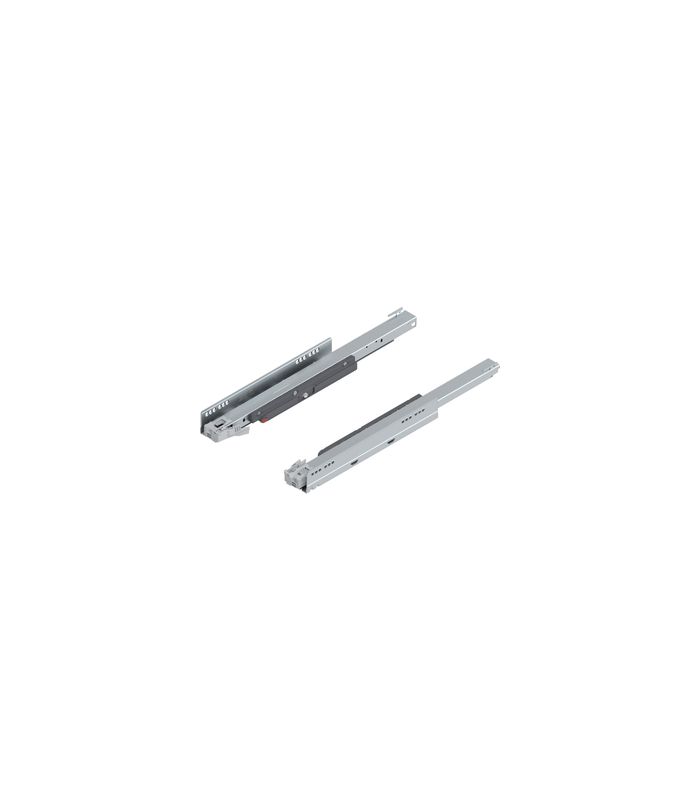 LEGRABOX Korpusschiene mit TIP-ON, Vollauszug, 40 kg, NL=500 mm, links/rechts, verzinkt