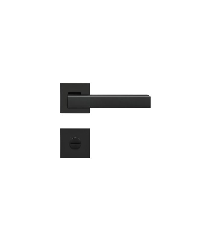 Drücker-Rosettengarnitur Seattle EPL46Q BAD Kosmos schwarz TS 38-47mm PlanDesign
