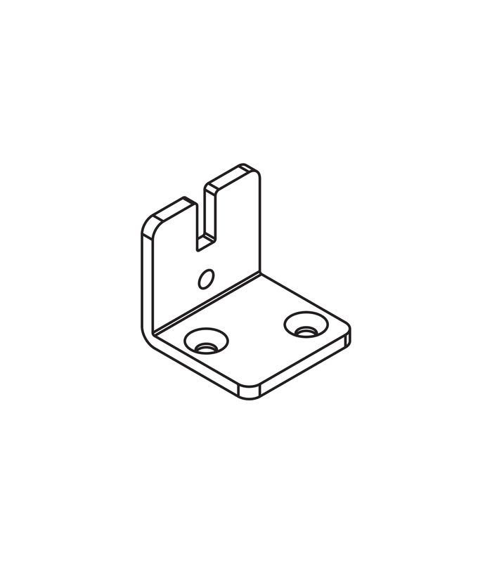Combino/Clipo Mitnehmer-Winkel Stahl verzinkt