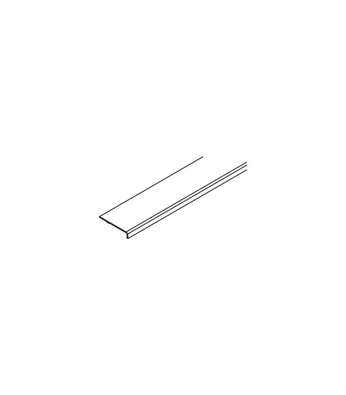 ABDECKPROFIL ALU L = 6000 MM 055.3130.600