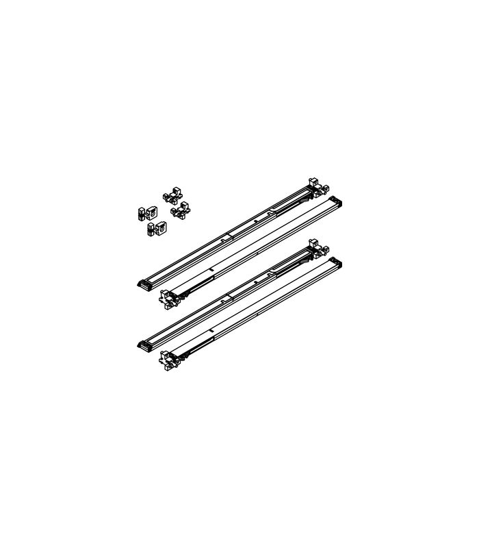 Dämpfeinzug Combino 50 H MS/FS 30-50 kg, 4 Stück