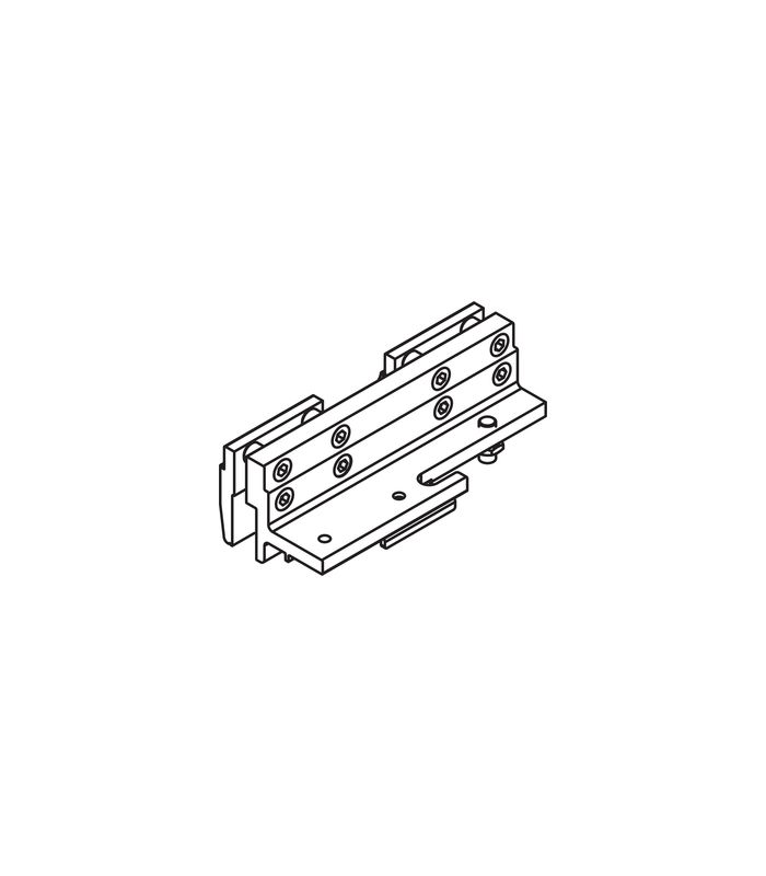 Porta 100 Klemmschuh GW/GWF für 6-12,7 mm Glas