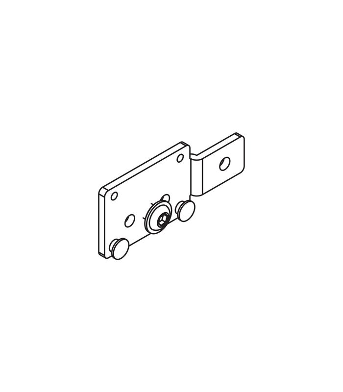 Porta 100 GW/GWF Seilhalter rechts Stahl verzinkt