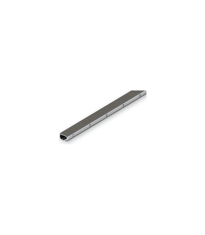 Porta Einfachlaufschiene Alu eloxiert L = 3500 mm