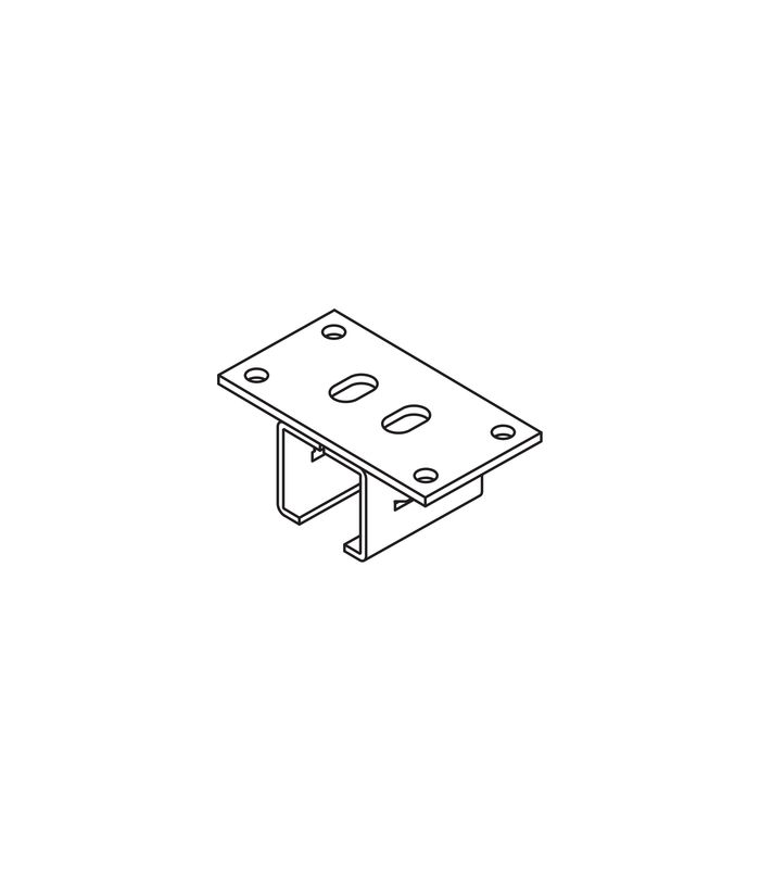 Porta 300 Decken-Muffe verzinkt