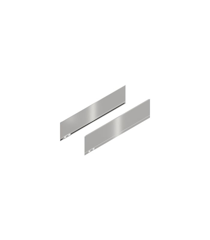 LEGRABOX Dekorelement, Höhe K (128.5 mm), NL=500 mm, links/rechts, inox-gebür.-lackiert