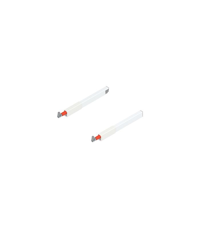 TANDEMBOX Längsreling (oben), für Frontauszug, NL=270 mm, links/rechts, für TANDEMBOX antaro, seidenweiss