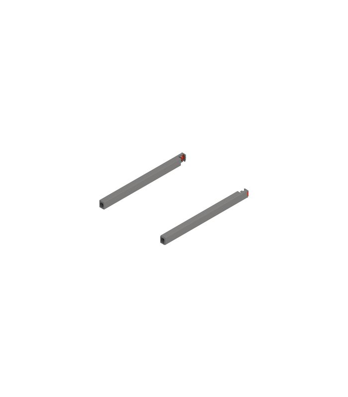 MERIVOBOX Längsreling, NL=270 mm, links/rechts, indiumgrau matt