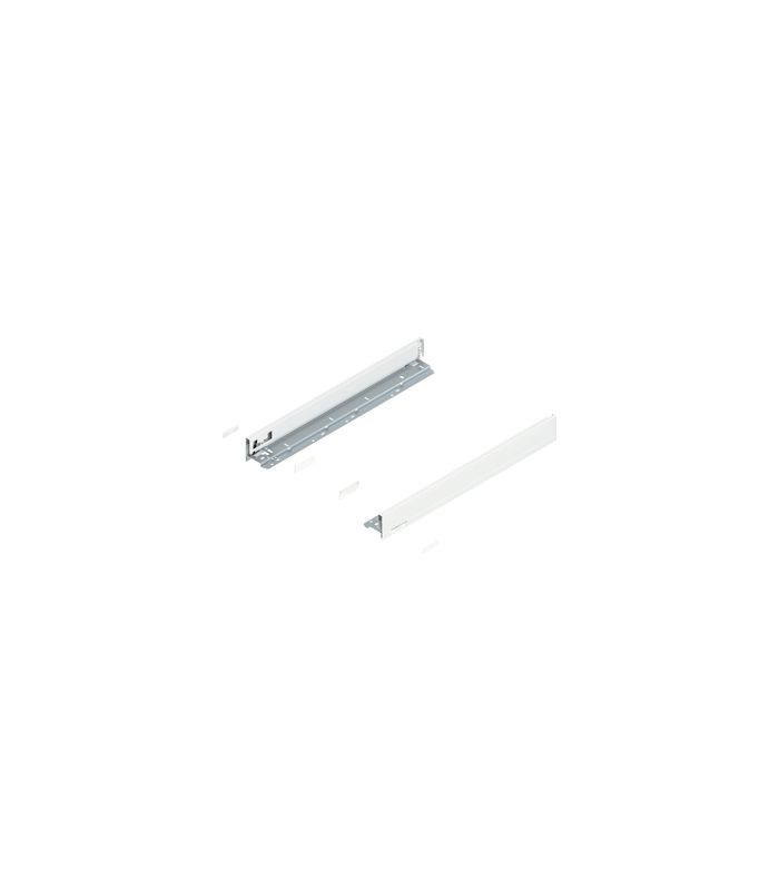 LEGRABOX Zarge, Höhe N (66.5 mm), NL=550 mm, links/rechts, für LEGRABOX pure, seidenweiss matt