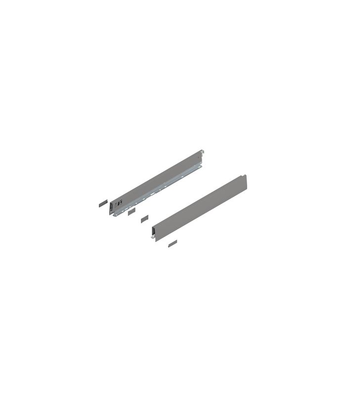 MBX N-Zargen (68,5 mm) NL=550 mm, indiumgrau