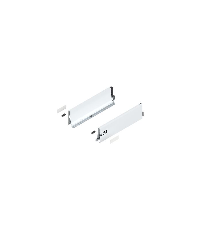 TANDEMBOX Zarge, Höhe K (115 mm), NL=400 mm, links/rechts, für TANDEMBOX antaro, seidenweiss