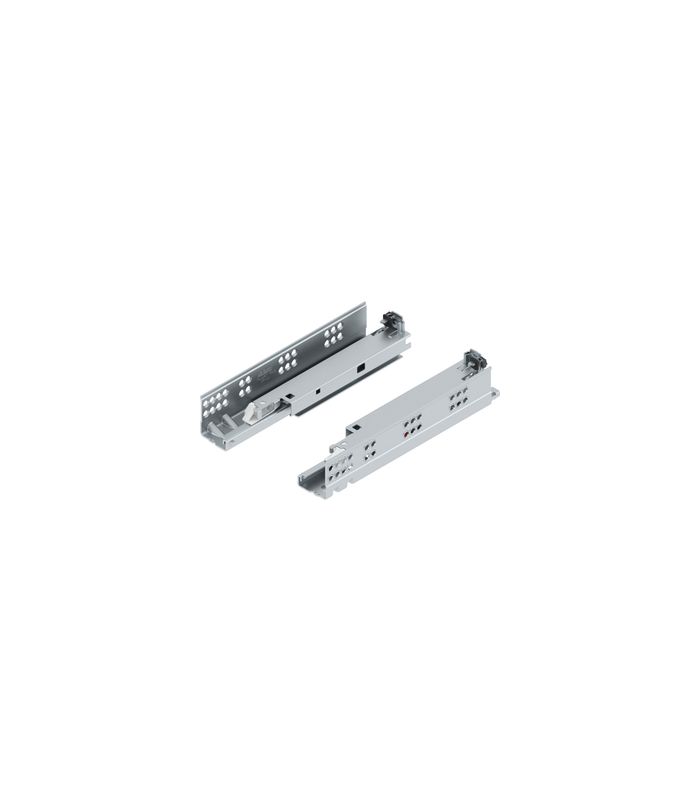TANDEM plus TIP-ON Vollauszug, Führung, 30 kg, NL=250 mm, für Kupplung, links/rechts, verzinkt