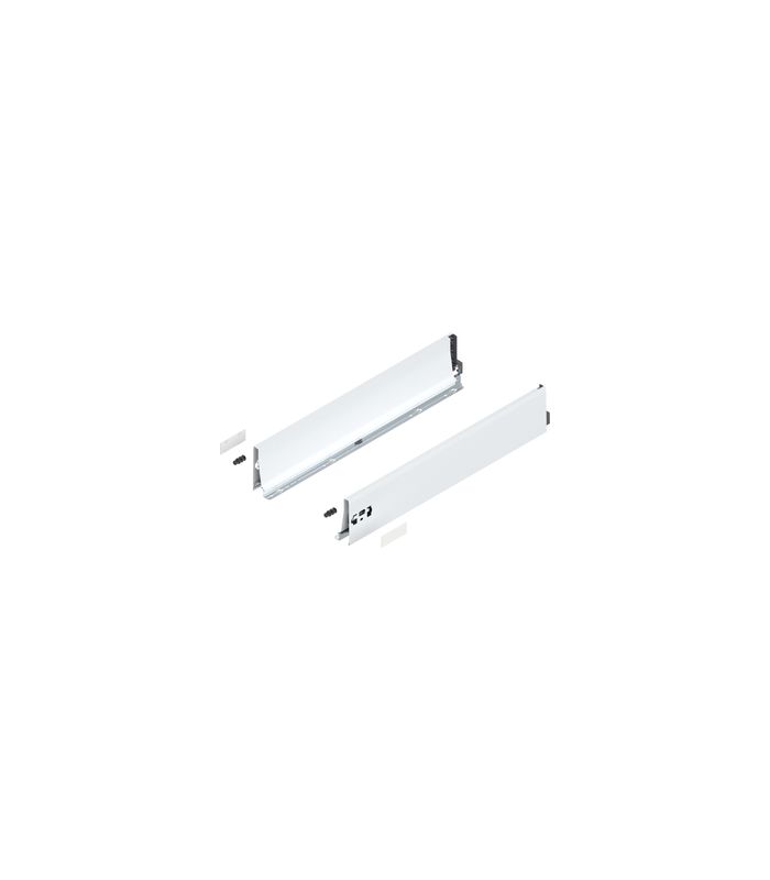 TANDEMBOX Zarge, Höhe K (115 mm), NL=600 mm, links/rechts, für TANDEMBOX antaro, seidenweiss