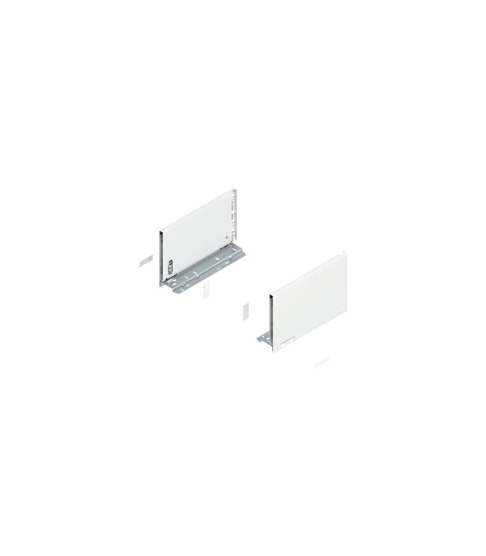 LEGRABOX Zarge, Höhe C (177 mm), NL=270 mm, links/rechts, für LEGRABOX pure, seidenweiss matt