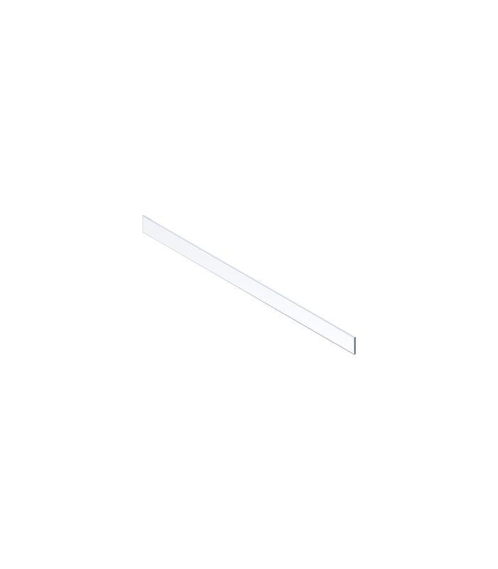 MERIVOBOX Einschubelement - Vorne, Höhe E (75 mm), KB=1200 mm (18/19 mm), Glas klar, klar