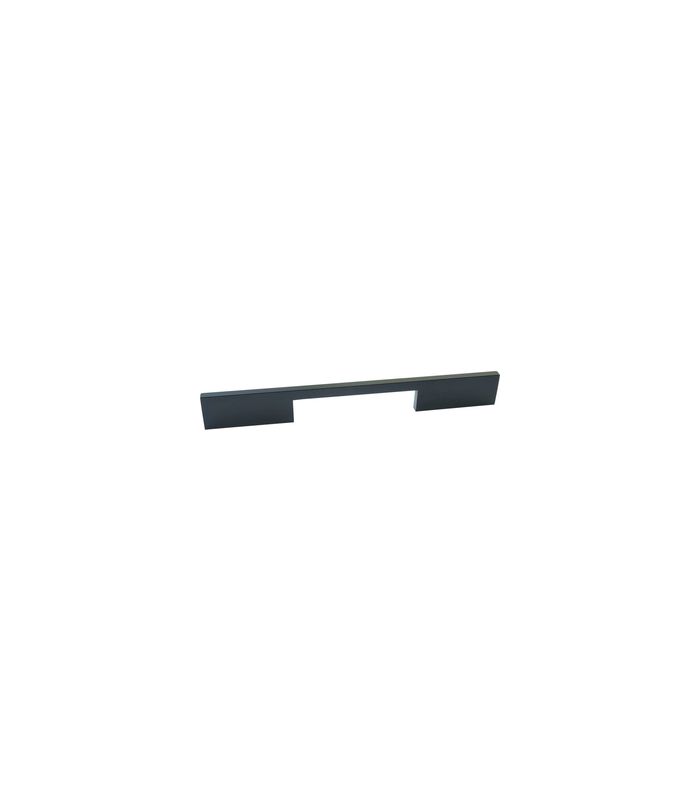 Möbelgriff Gordio schwarz matt 8mm, H 32mm x L 260mm, BA 192mm