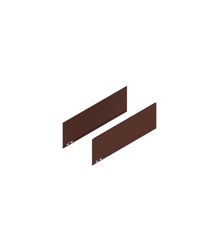 LEGRABOX Dekorelement, Höhe C (177 mm), NL=500 mm, links/rechts, noble rust