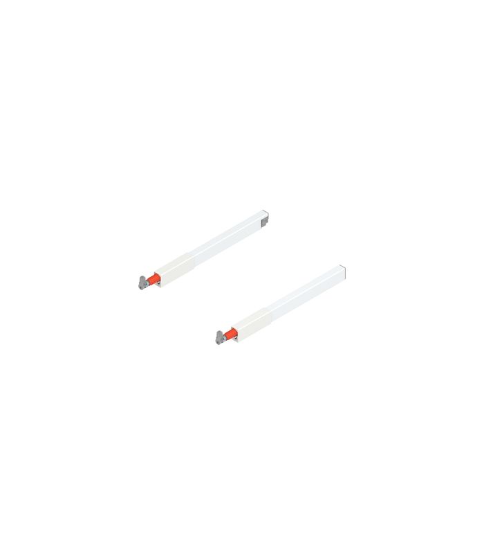 TANDEMBOX Längsreling (oben), für Frontauszug, NL=300 mm, links/rechts, für TANDEMBOX antaro, seidenweiss