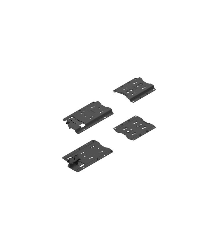 REVEGO uno, Pocketverbinder (Set), für Anwendung ohne Sockel, für Pocketseitendicke 15 bis 19 mm, rechts, schwarz