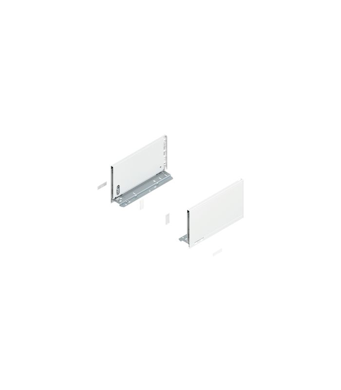 LEGRABOX Zarge, Höhe C (177 mm), NL=300 mm, links/rechts, für LEGRABOX pure, seidenweiss matt