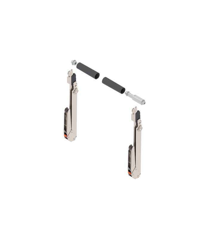 AVENTOS HL top Hochliftklappe, Hebel (Set), KH=390-540 mm, symmetrisch, vernickelt