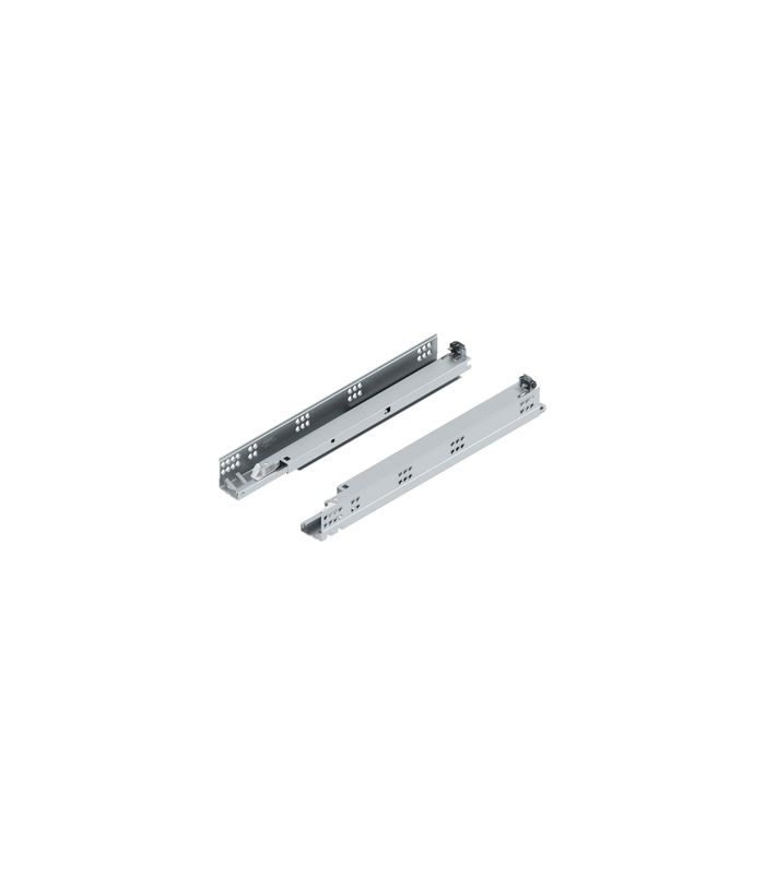 TANDEM plus TIP-ON Vollauszug, Führung, 30 kg, NL=420 mm, für Kupplung, links/rechts, verzinkt