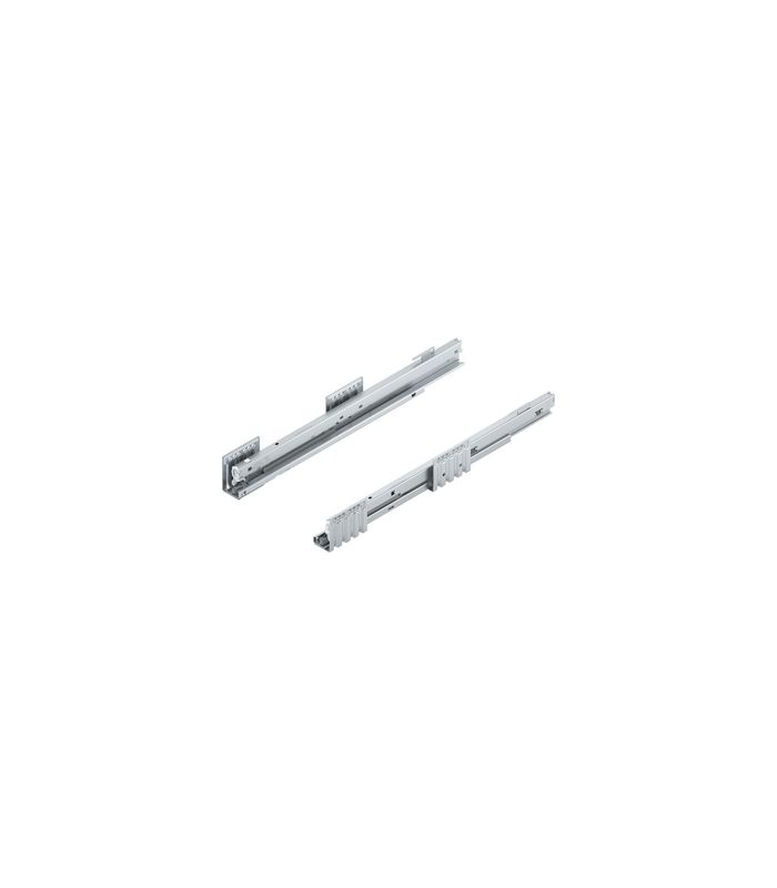 MERIVOBOX Korpusschiene, 70 kg, NL=500 mm, Sonder-Hakenposition, links/rechts, verzinkt