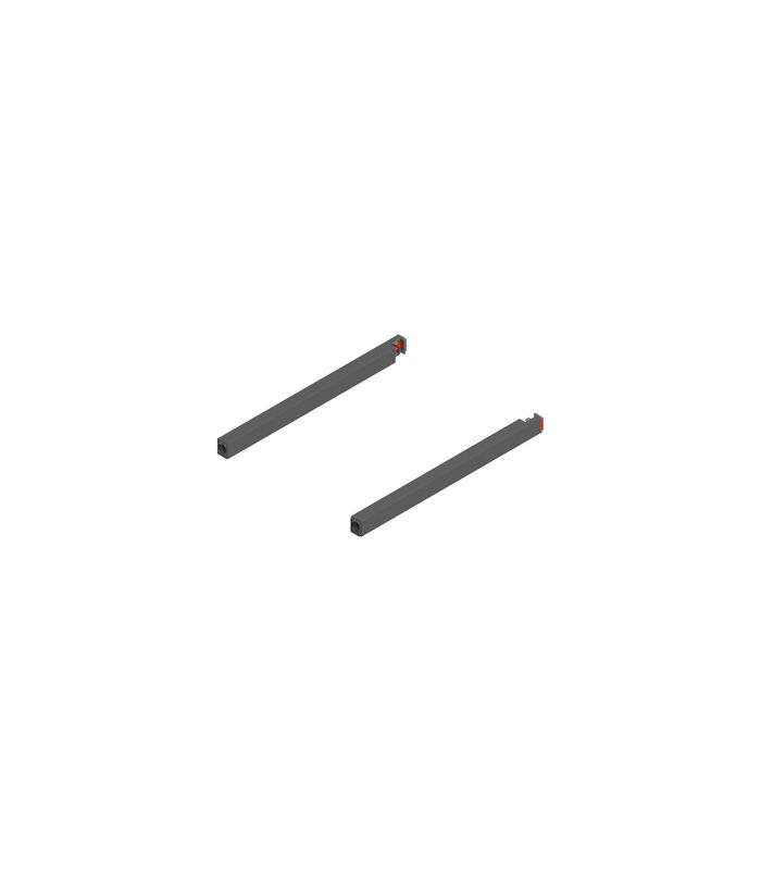 MERIVOBOX Längsreling, NL=270 mm, links/rechts, oriongrau matt
