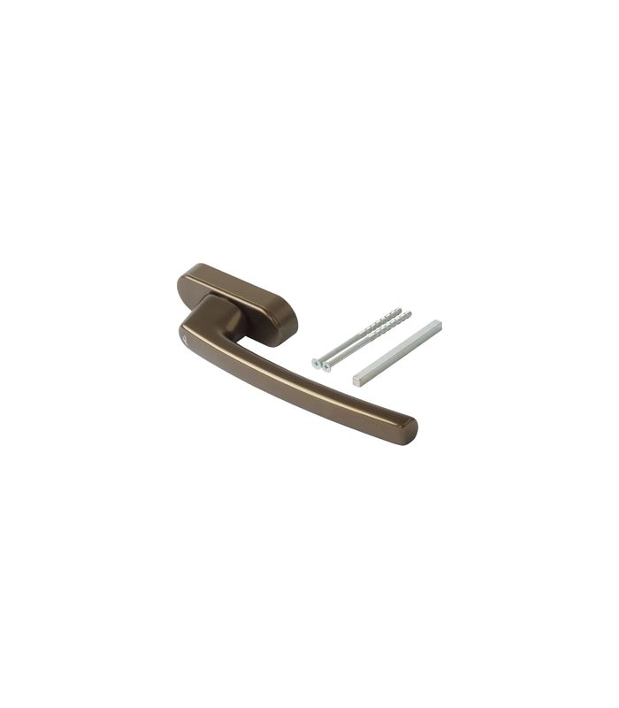 SFT-Griff, Stand., OL, VK7x100, RotoLine Patio Life, Aluminium mittelbr. eloxiert