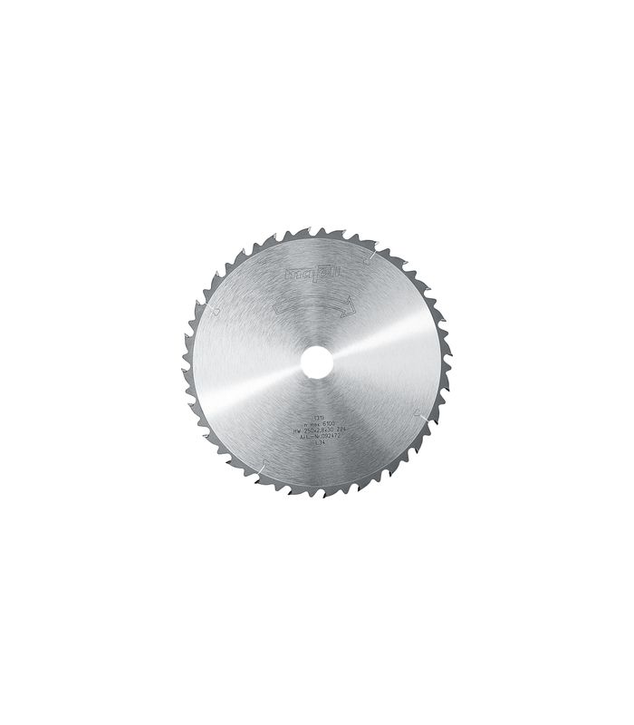 Sägeblatt-HM 250 x 1,8/2,8 x 30 mm, Z 24, WZ, für Längsschnitte