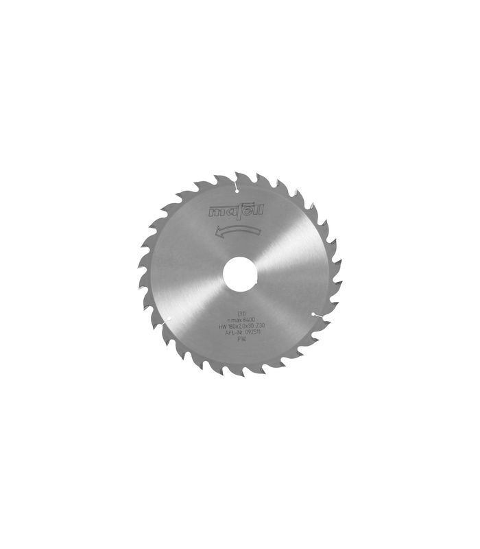 Sägeblatt-HM 180 x 1,4/2,0 x 30 mm, Z 30, WZ, für universellen Einsatz in Holz