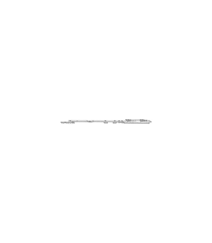 DK-Axerarm, NT Alu Designo, Klemmleiste 1, Gr. 350, DIN Links
