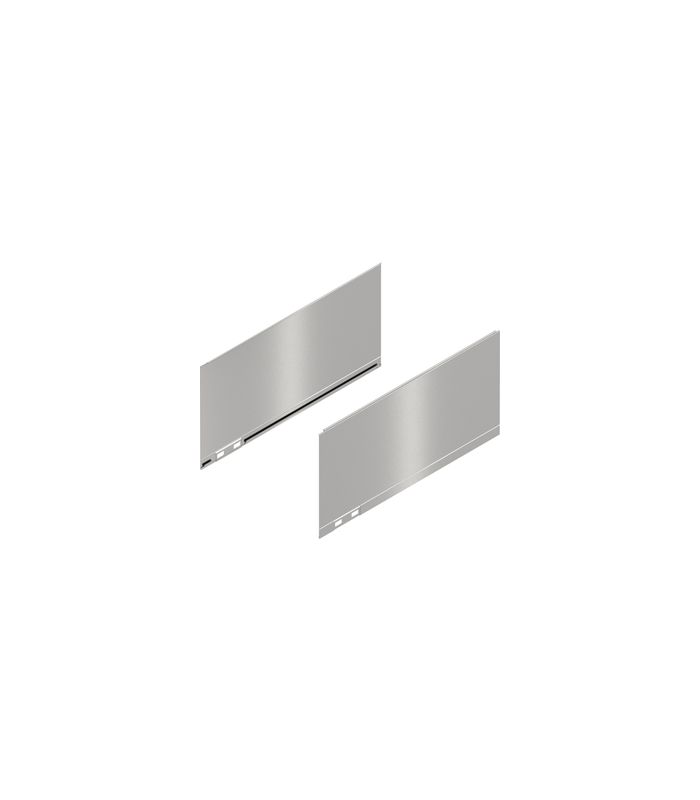 LEGRABOX Dekorelement, Höhe C (177 mm), NL=350 mm, links/rechts, inox-gebür.-lackiert