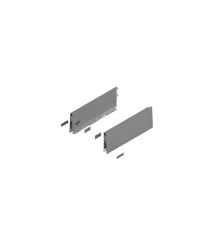MBX K-Zargen (129 mm) NL=350 mm, indiumgrau